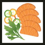 手绘寿司料理