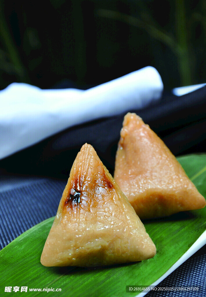 红枣粽子高清摄影图特写