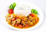 咖喱鸡肉饭