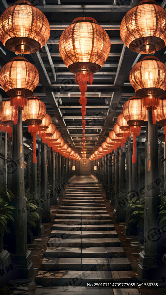 灯笼通道