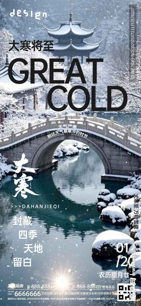大寒海报