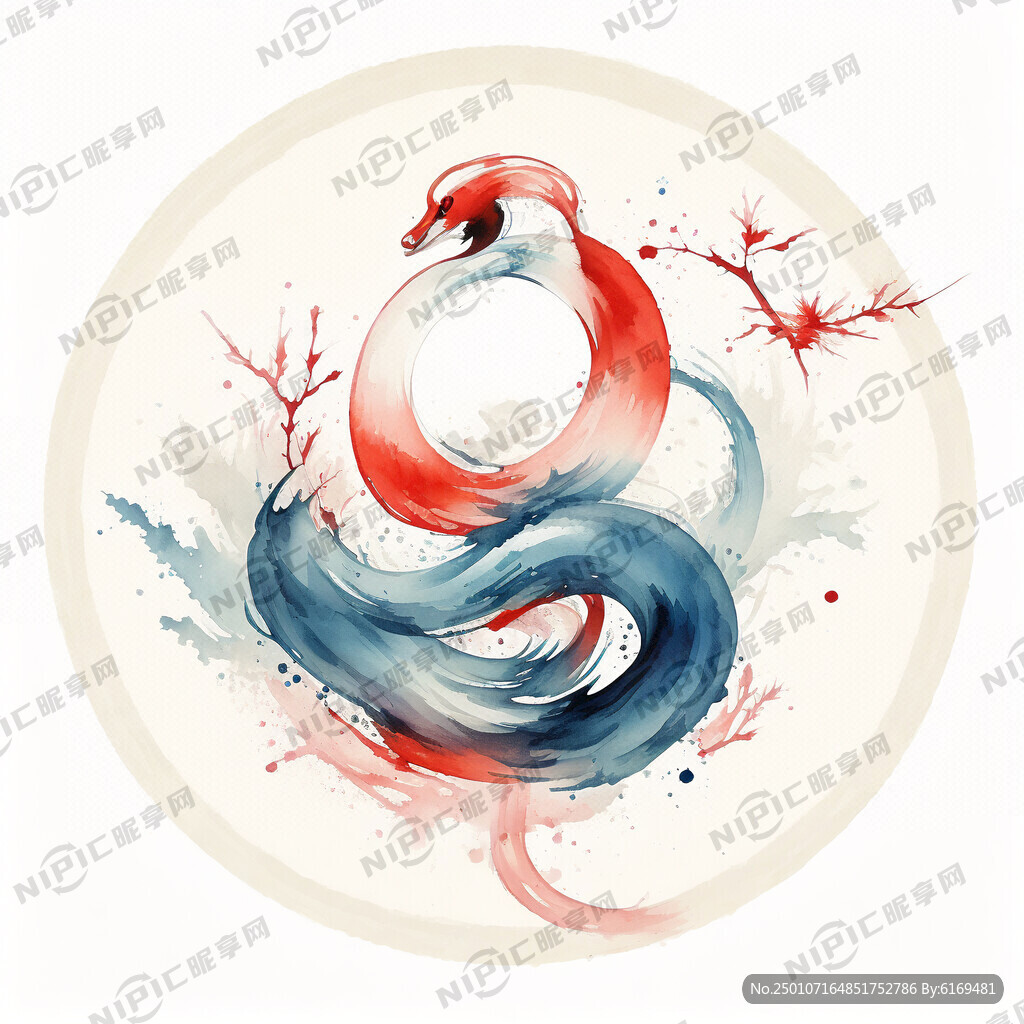 春节喜庆背景 中间大部分留白