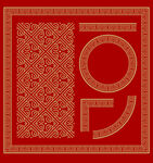中国古典花边边框矢量元素