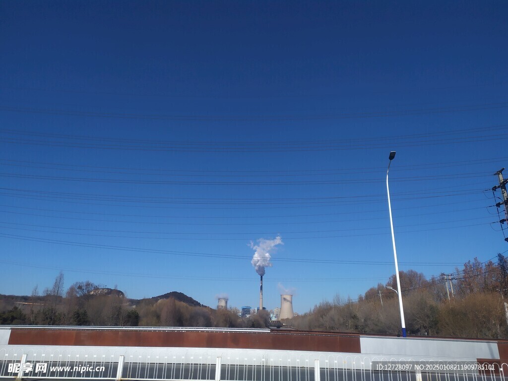 电厂烟囱 