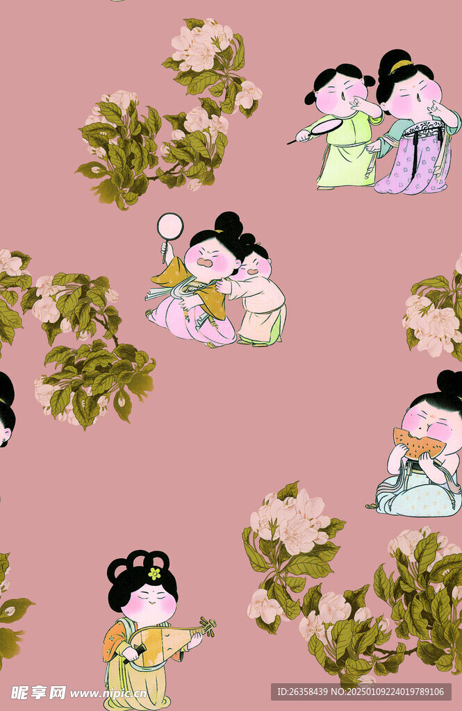 侍女花