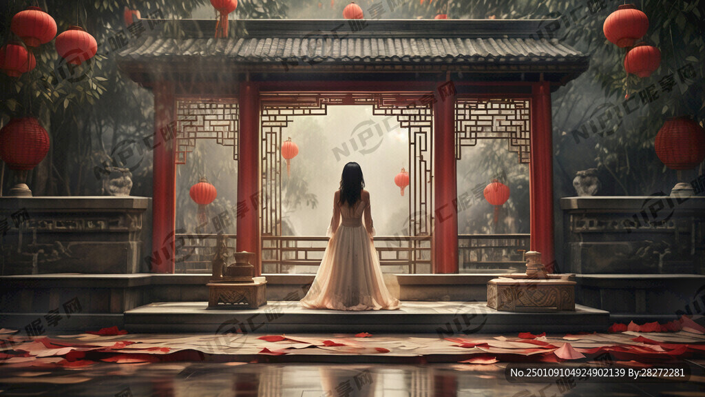 外嫁女回娘家舞台背景