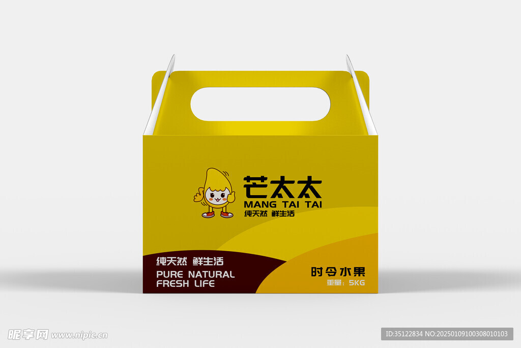 手提纸箱包装样机
