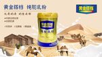 黄金搭档纯驼乳粉