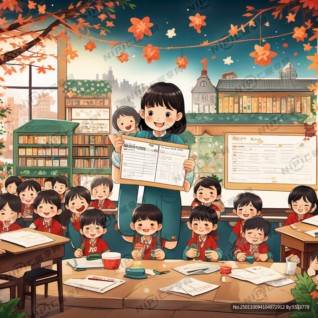 小学一年级儿童  成绩单  