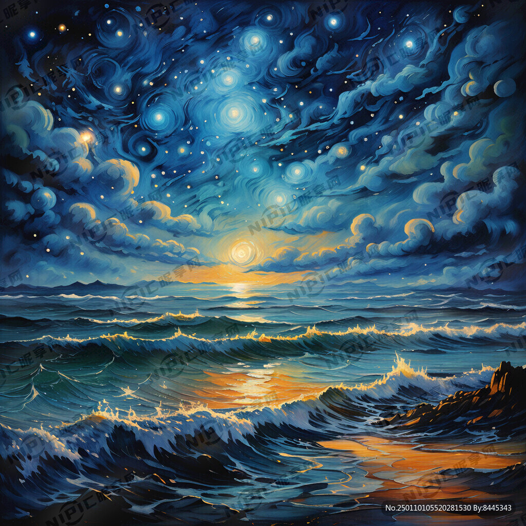 大海 星空