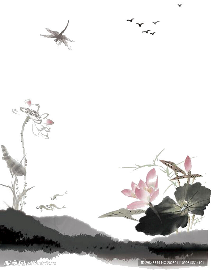水墨素材