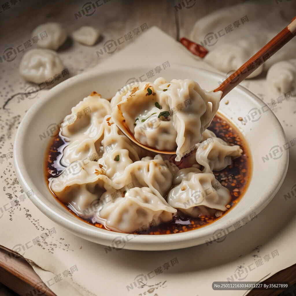 混沌 水饺宣传单