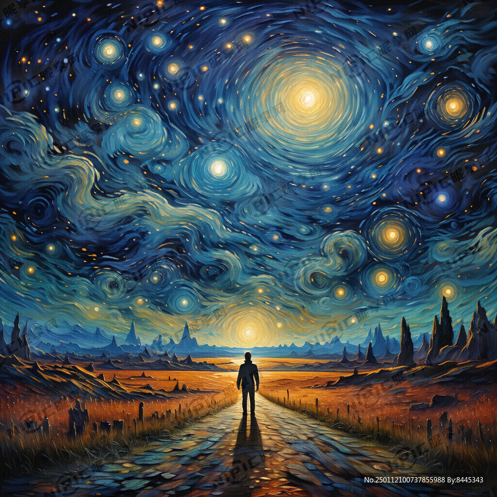辽阔的星空