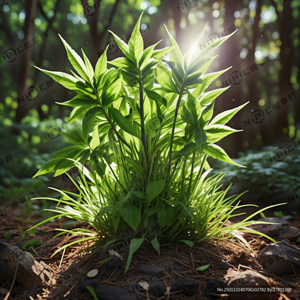 绿色的密罗木又叫复活草、南非凤