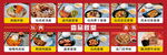 菜单价目表