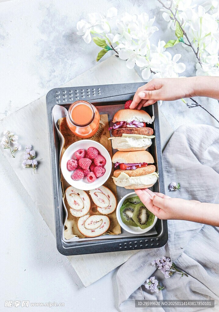 汉堡  