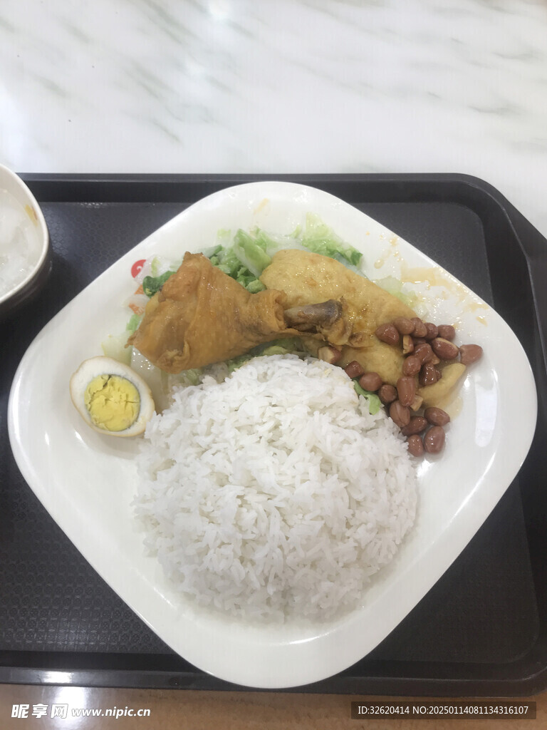 鸡腿饭