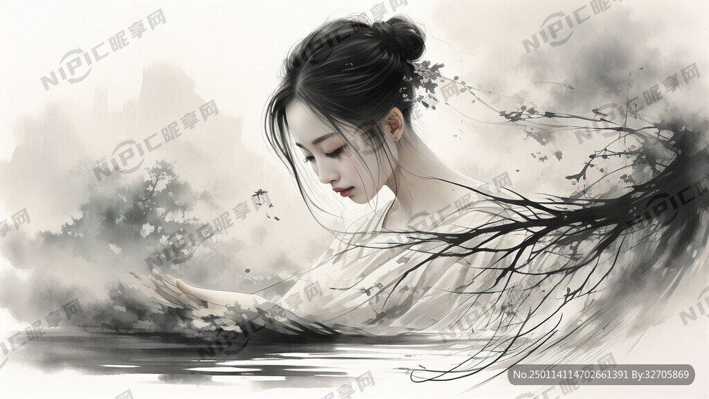 对故人的思念头发