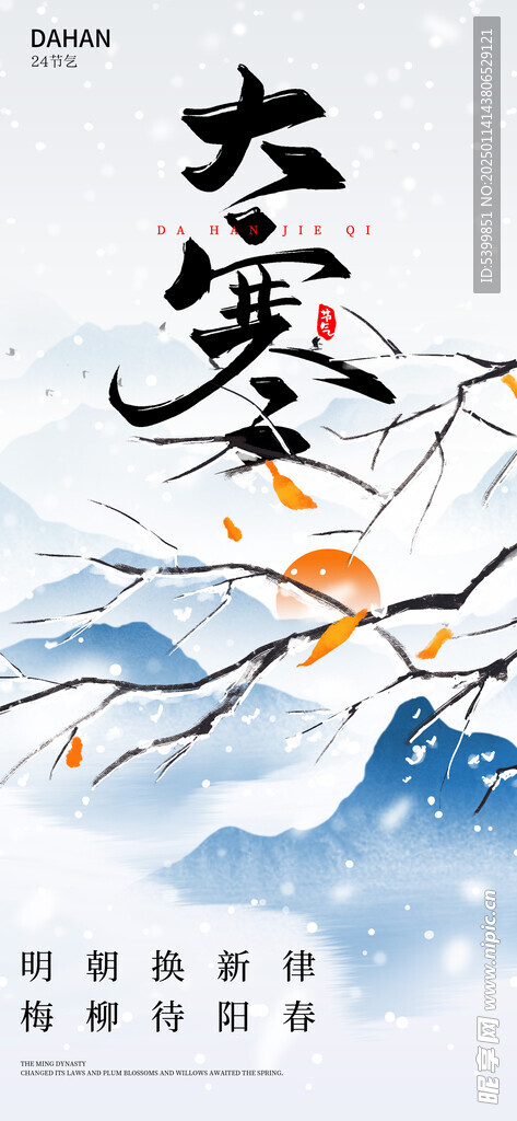 大寒海报