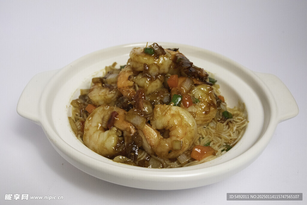 虾球粉丝煲