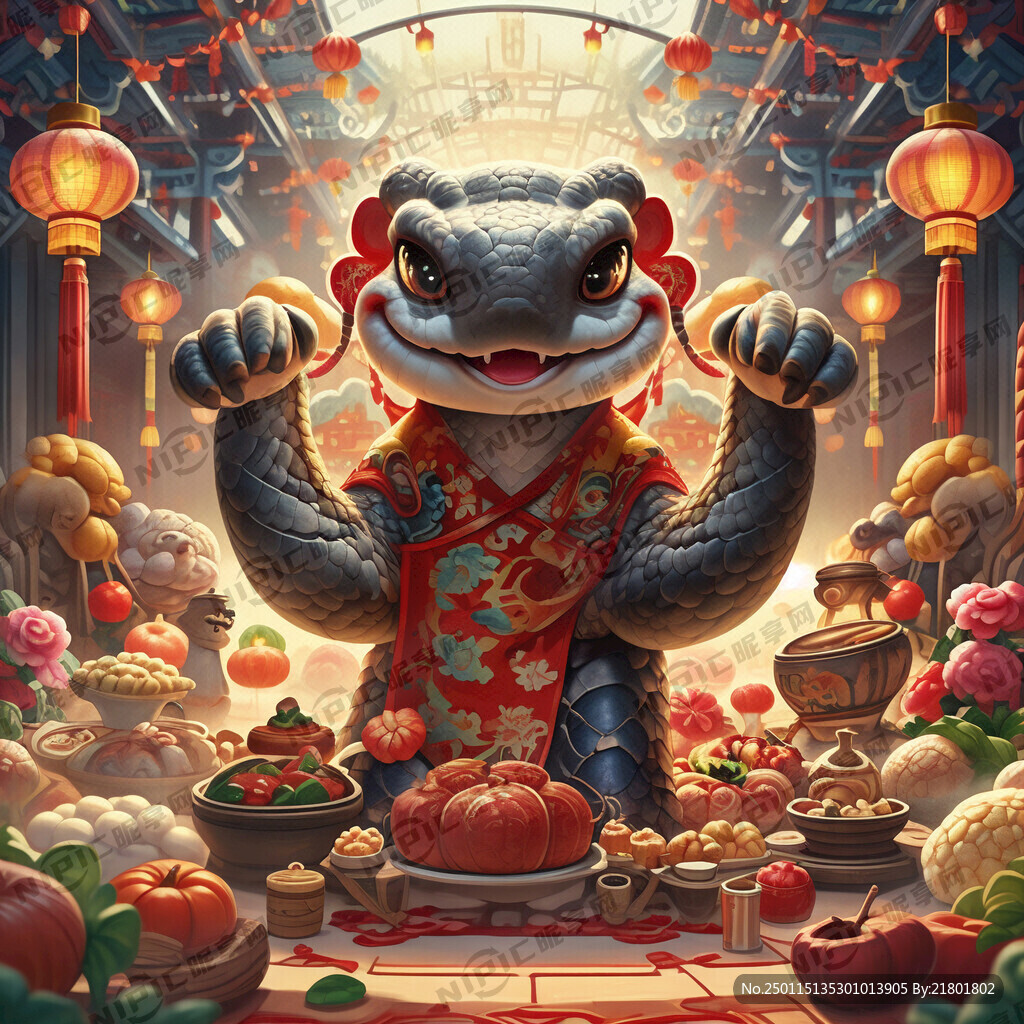 祥蛇耀岁 韵启新程