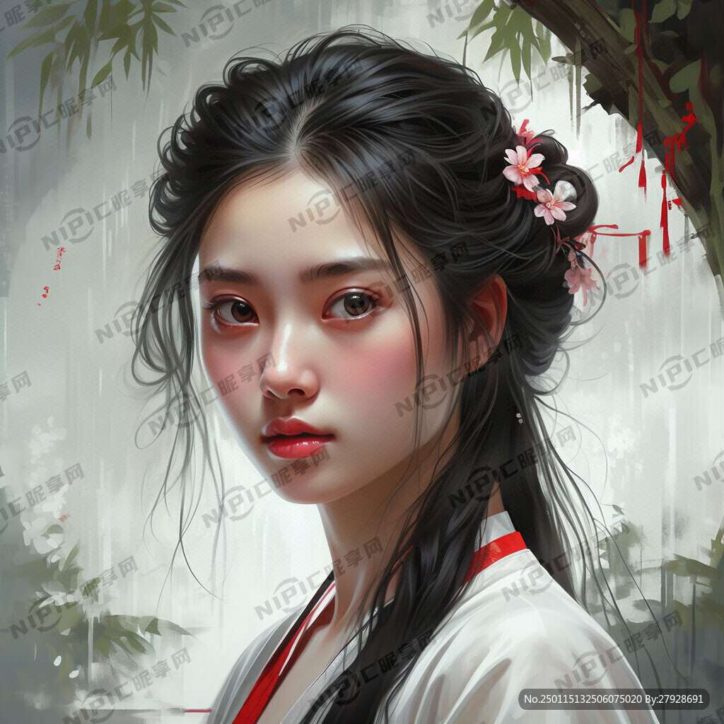 丹凤眼 年轻美丽