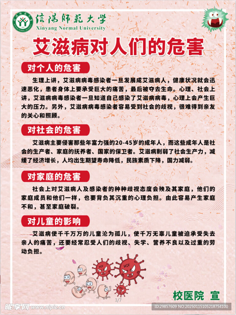 艾滋病的危害