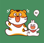 虎萌萌兔子