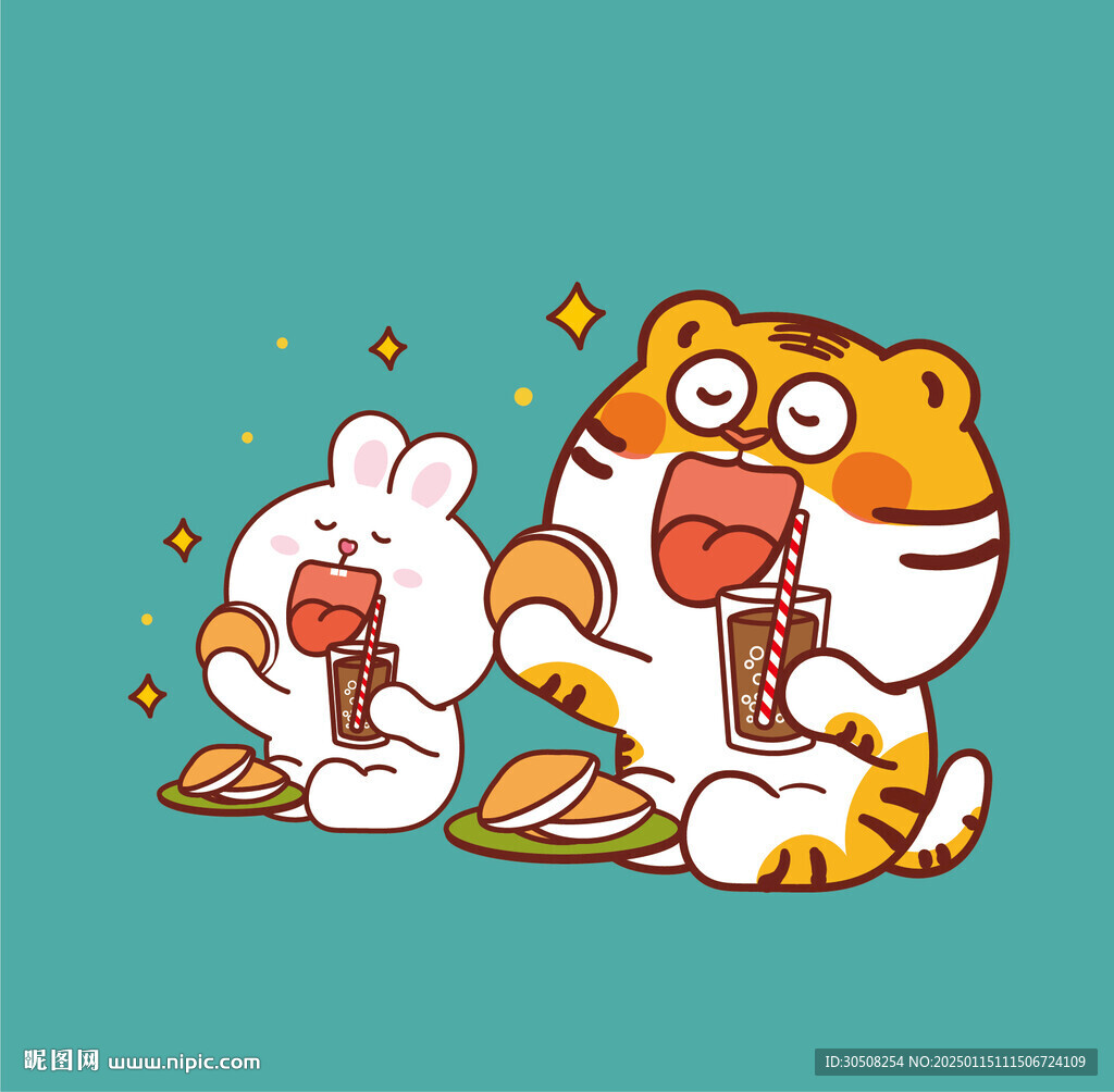 虎萌萌兔子