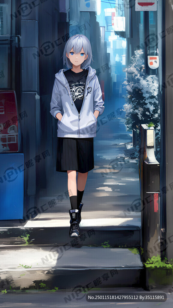 灰雁 酷炫 拟人 时尚 可爱