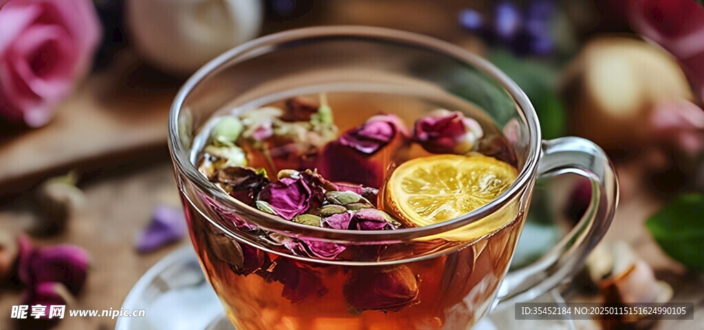 玫瑰花茶