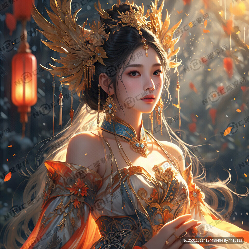 光明的 明亮的 漂亮的女神