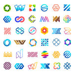 抽象商业 logo