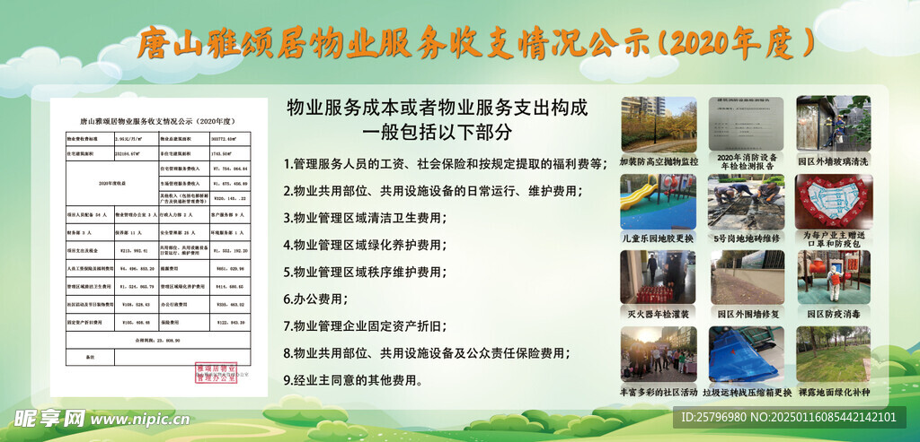 物业公示栏