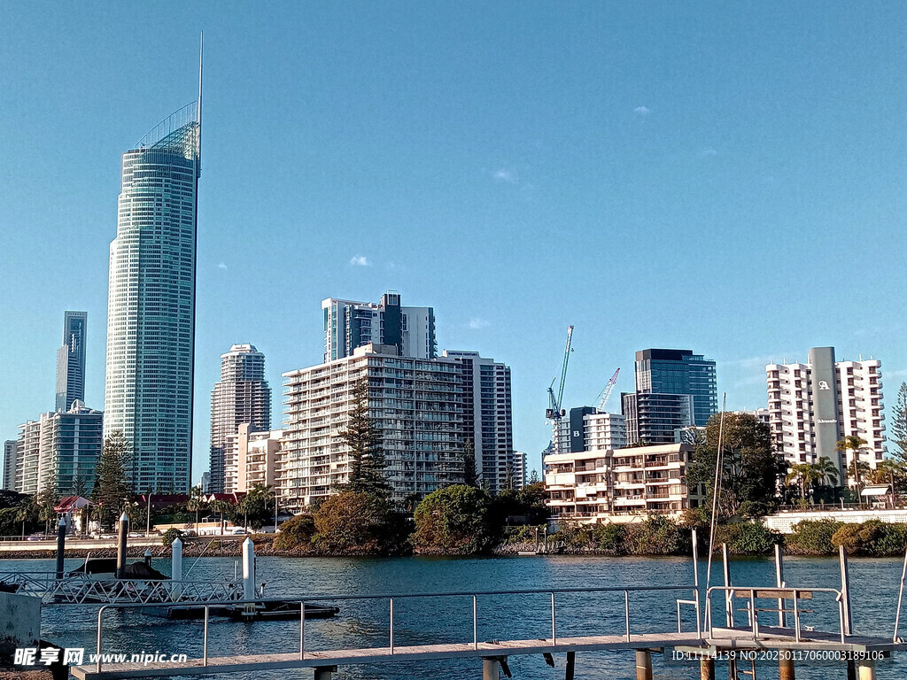 黄金海岸城市风景