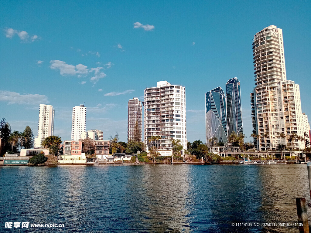 澳大利亚黄金海岸城市风景