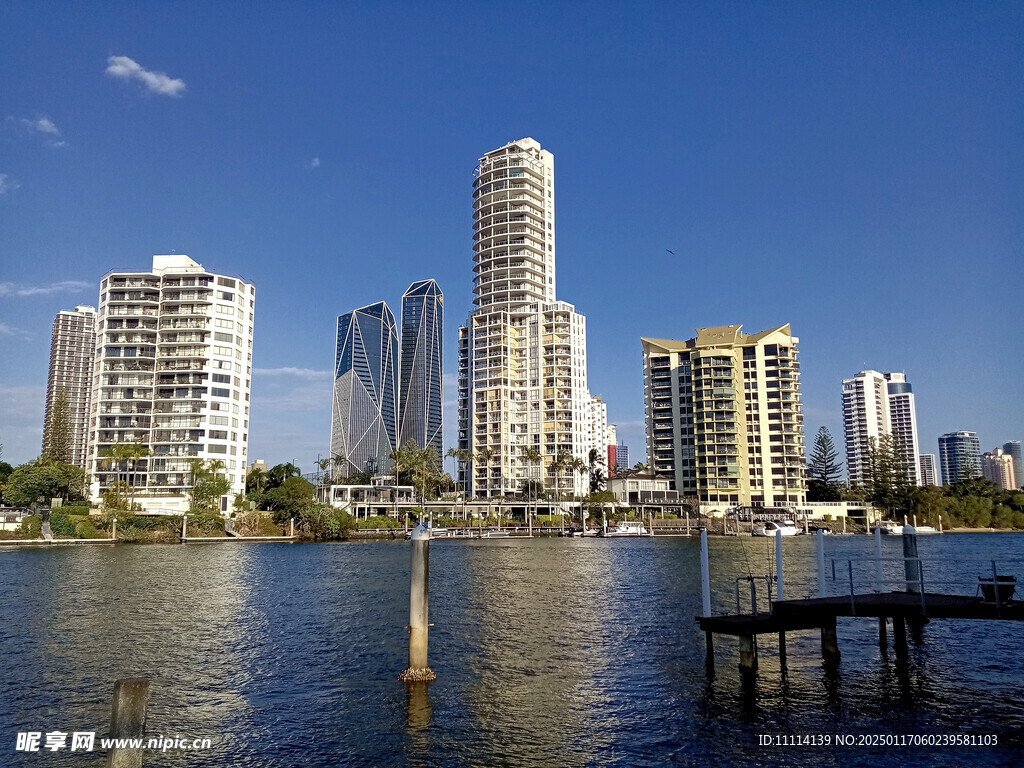 澳大利亚黄金海岸城市风景