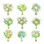 婚礼花束插图