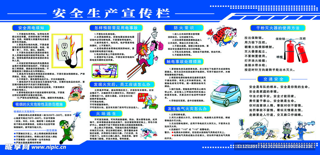 安全生产宣传栏