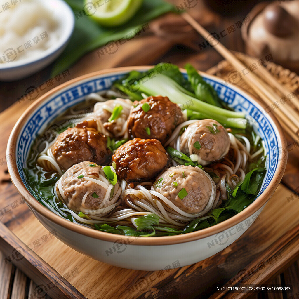 潮汕粿条 河粉 牛肉丸 美食