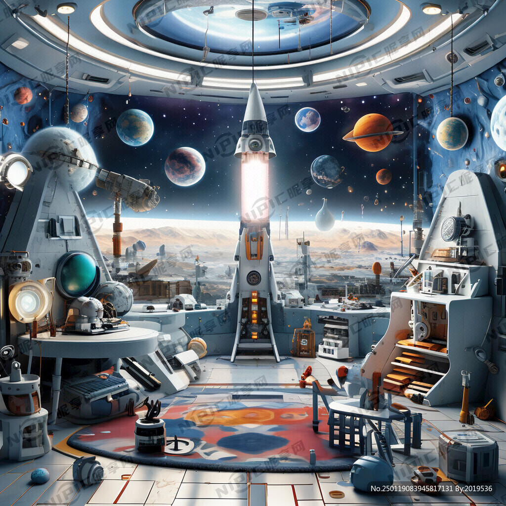 航天主题儿童房