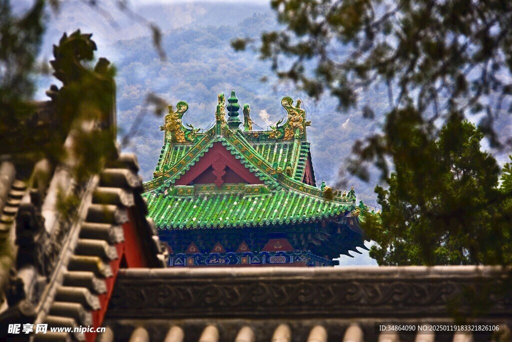 安徽黄山西递风光图片