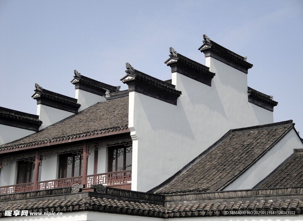 安徽黄山西递风光图片