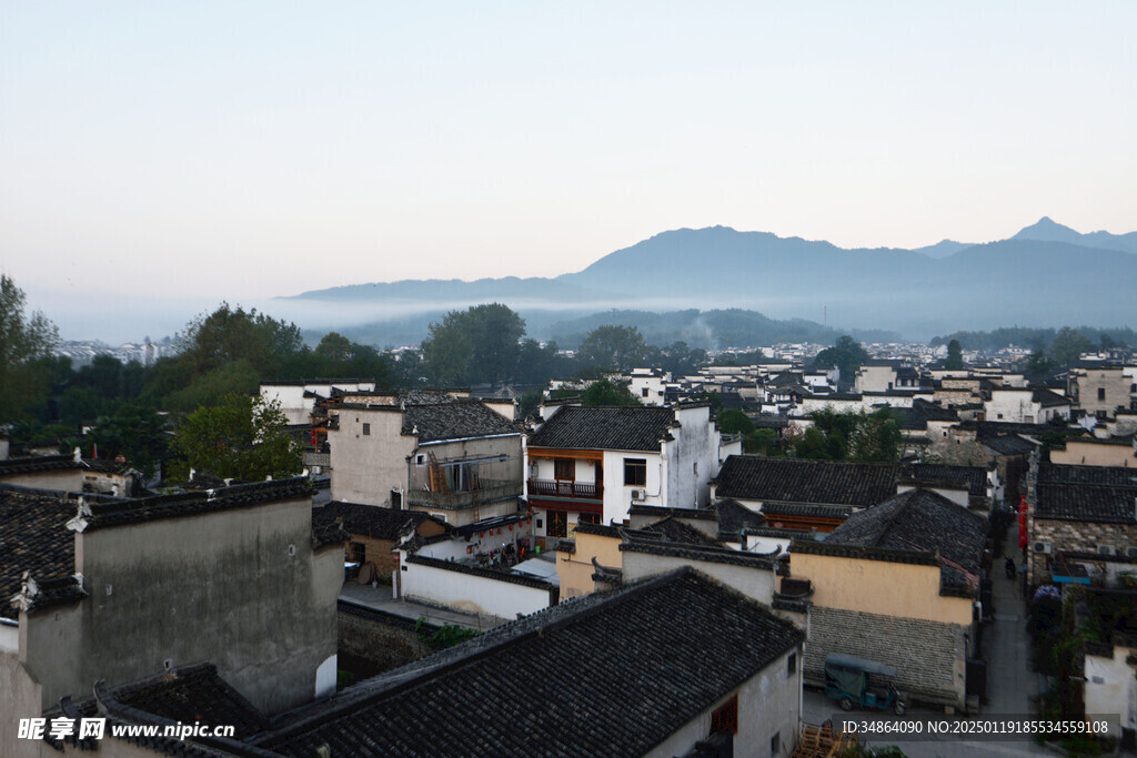 安徽醉美乡村宏村风景图片