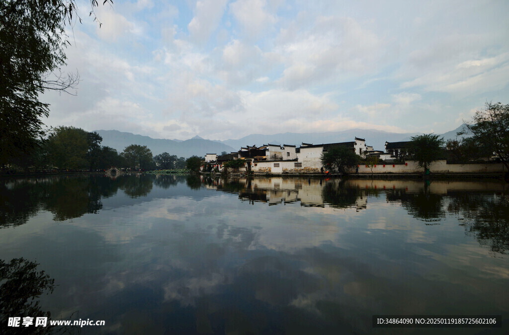 安徽醉美乡村宏村风景图片
