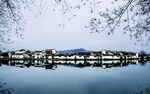冬天徽州风景图片