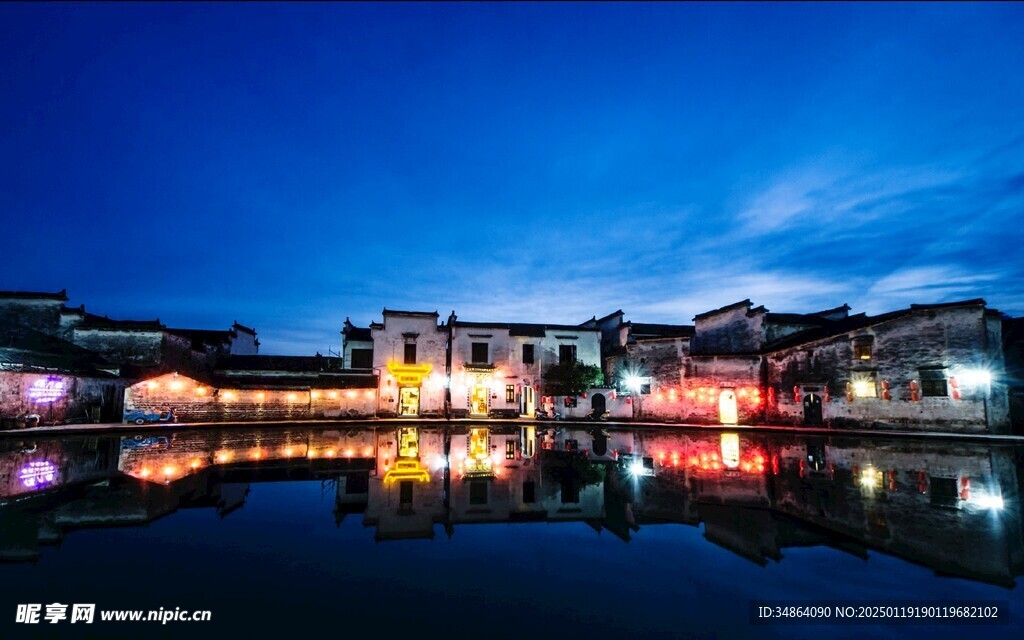 冬天徽州风景图片