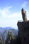 黄山怪石图片