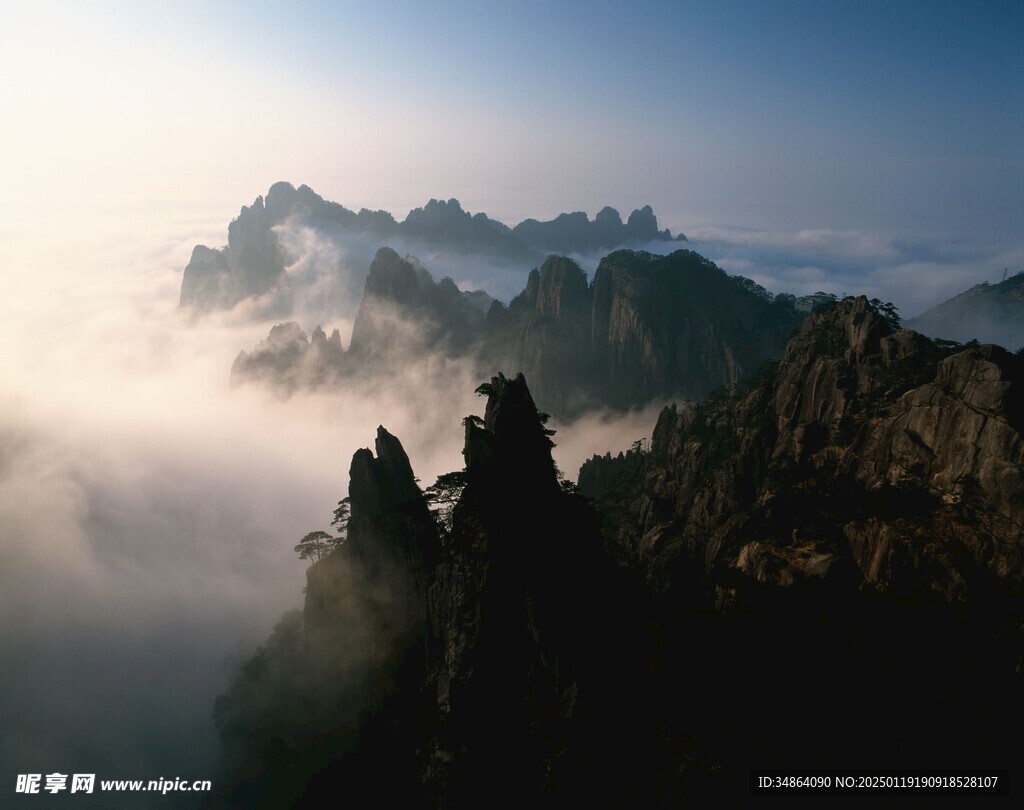 黄山云海图片