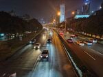 城市夜景街道